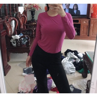 Áo cotton len tăm nữ
