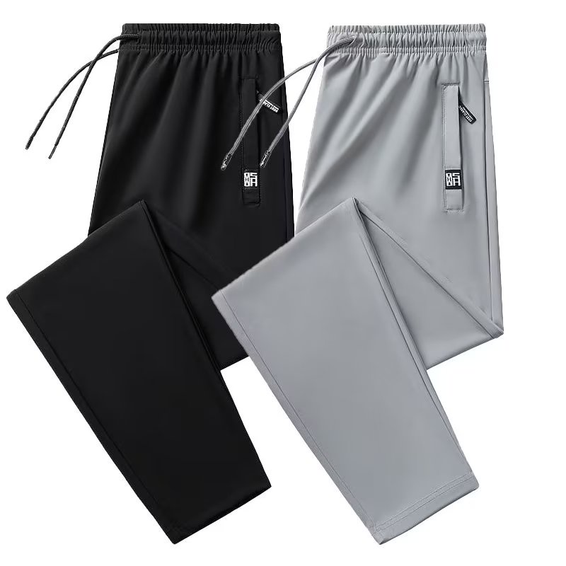 Quần Dài Thể Thao Dáng Suông Chất Liệu Mau Khô Thời Trang Mùa Thu Cho Nam