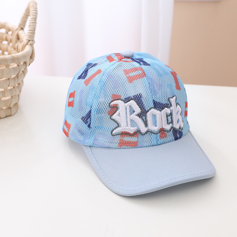 Mũ Lưỡi Trai Phối Lưới Thời Trang Mùa Hè Dễ Thương Cho Bé