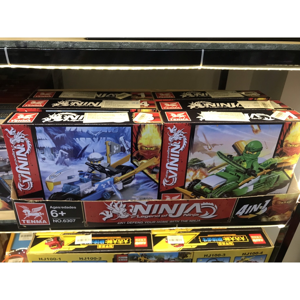 Ninjago - Lego Ninja Xếp Hình Xe Chiến Đấu