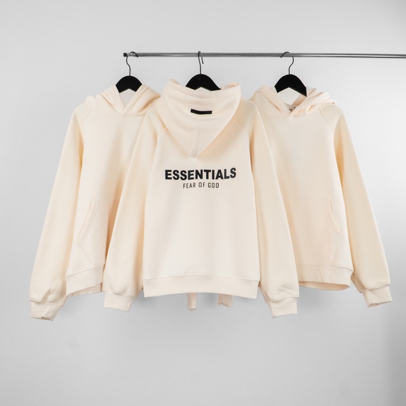 Áo Hoodie, Áo nỉ Esentials có mũ nam nữ form Unisex chất liệu nỉ bông cotton, Maybug