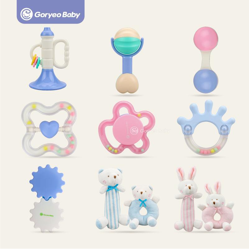 Set đồ chơi sơ sinh Goryeo Baby 9 món cho bé 0-18 tháng 5.0