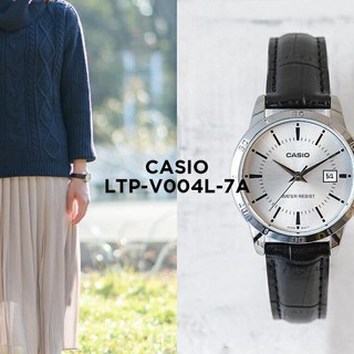 Đồng Hồ Nữ Dây Da Casio LTP-V004L-7AUDF