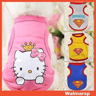 Áo Mặc Cho Thú Cưng Họa Tiết Hoạt Hình Đáng Yêu