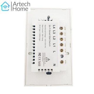 Công tắc Tuya 3 nút mod dành cho Cửa cuốn