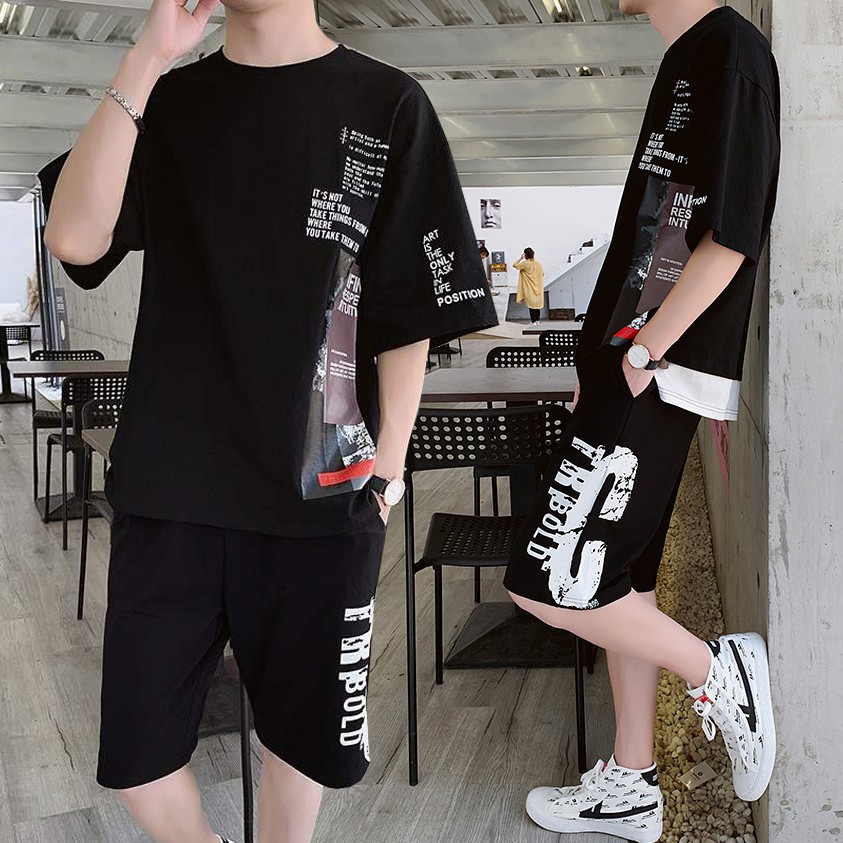 Bộ Quần Áo Thun Nam Thể Thao Ngắn Tay Kết Hợp Quần Short TRIBOLD SET NAM 90000105 | BigBuy360 - bigbuy360.vn