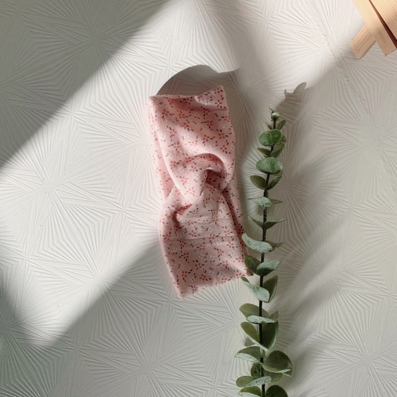 Turban cotton Hàn cho bé ảnh thật shop tự chụp