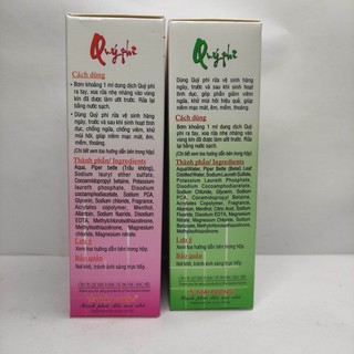 Dung dịch vệ sinh QUÝ PHI 120ML