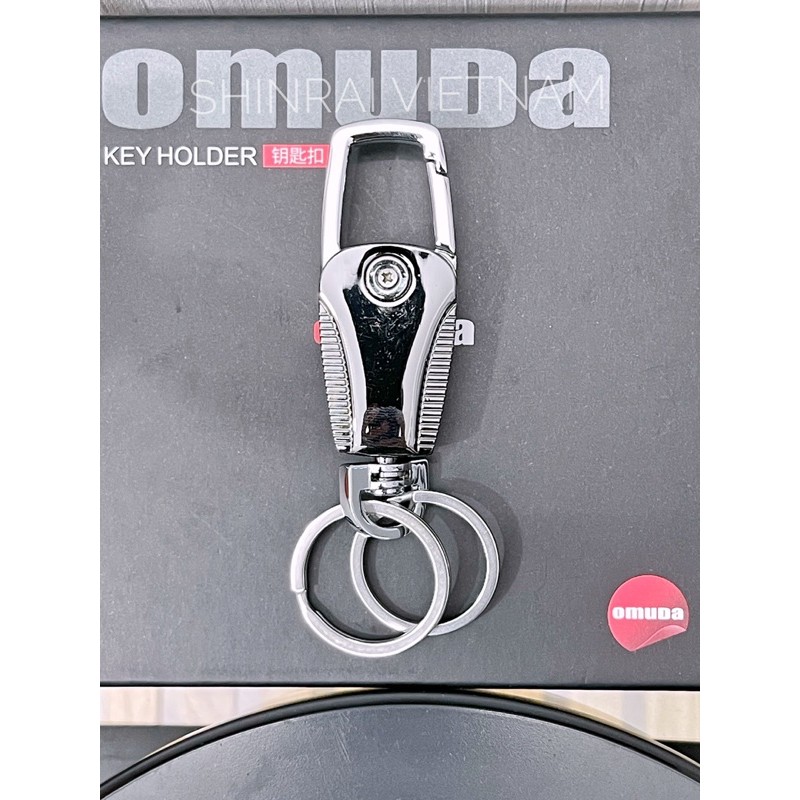 Móc Chìa Khóa Xe Máy Ô Tô Omuda INOX 3744