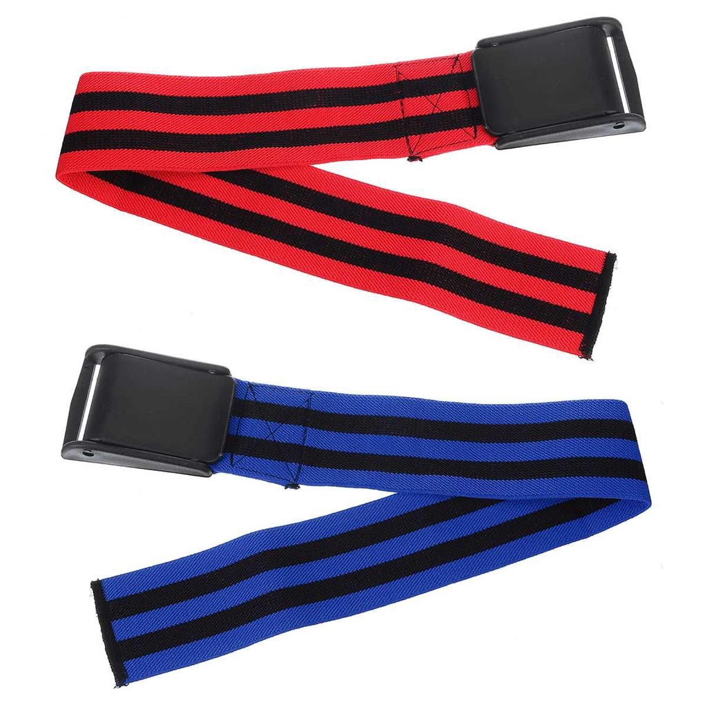 Bộ 2 dải băng hạn chế lưu lượng máu cho nam và nữ tập thể dục thể hình nâng tạ nhiều màu