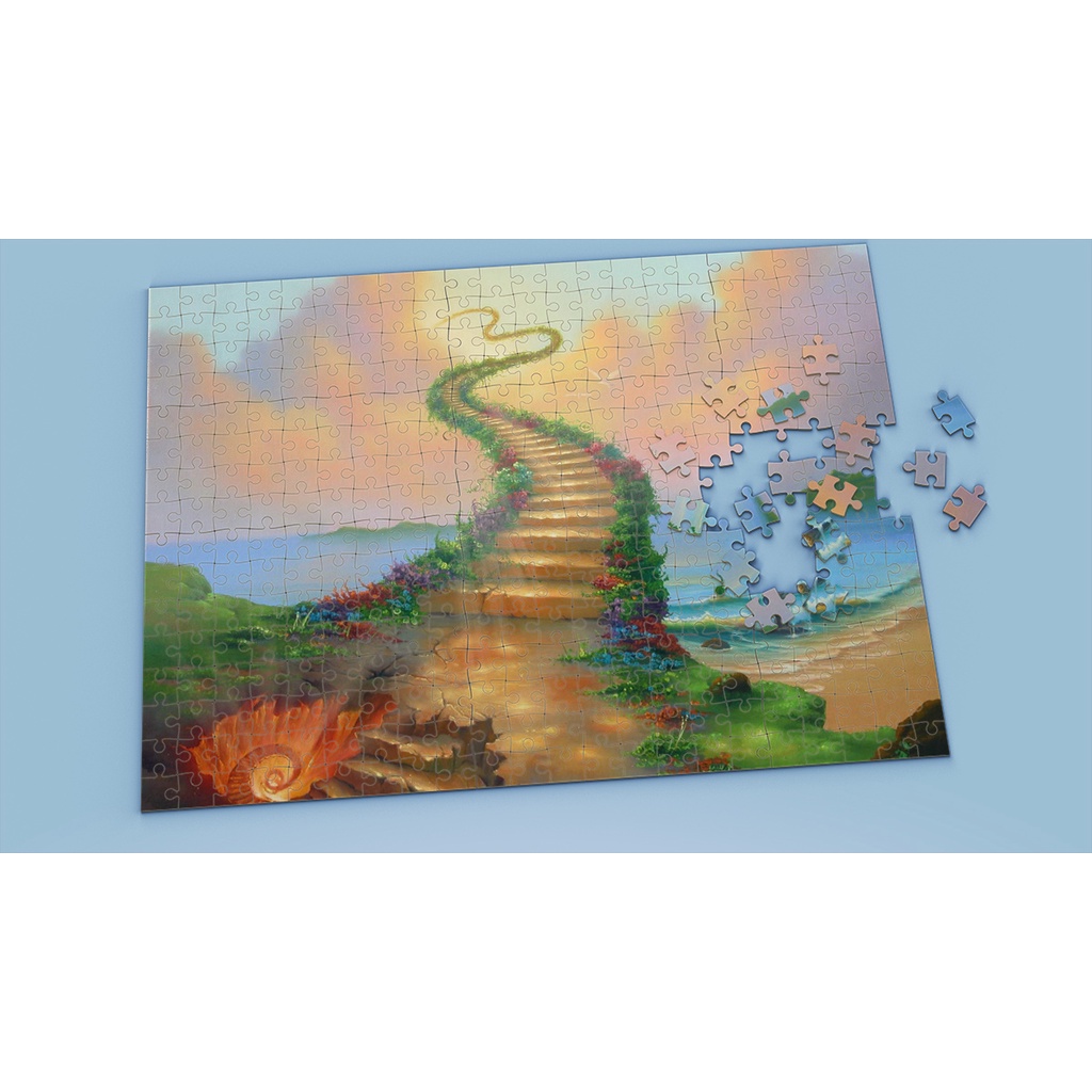 Tranh ghép hình Artistic - Tranh ghép hình FANTASY - Mẫu 2 - Nhận in theo yêu cầu