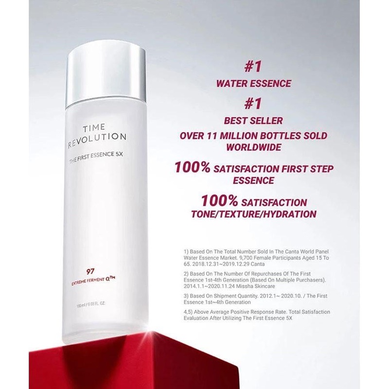 Nước thần dưỡng da Missha Time Revolution The First Treatment Essence 5X