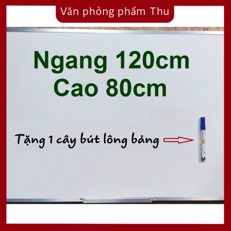BẢNG MICA TRẮNG KÍCH THƯỚC 80 x 120 (tặng 1 bút lông bảng )