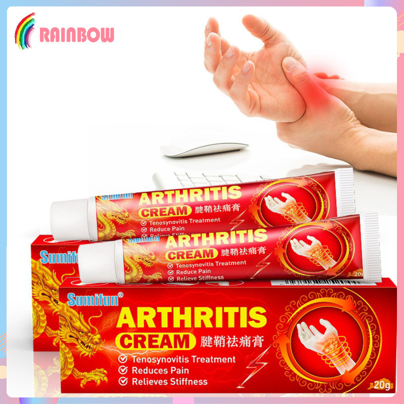 [RAINBOW]Tendonitis Arthritis Treatment Ointment Hand Wrist Cream Elbow Pain Reliever