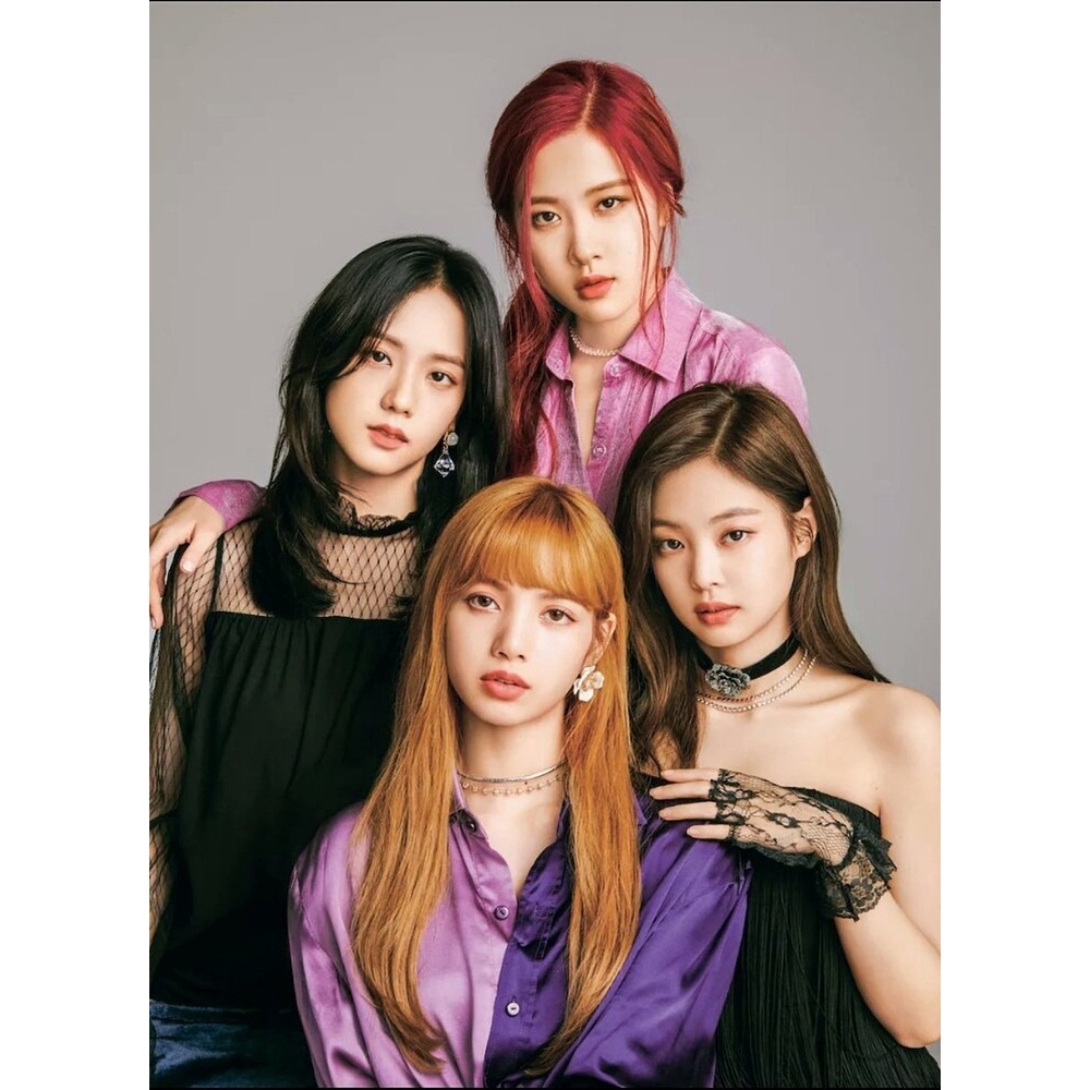 Combo ảnh 6x9 BLACKPINK - BLINKs (LISA, JISOO, JENNIE, ROSÉ) - ÉP PLASTIC in theo yêu cầu