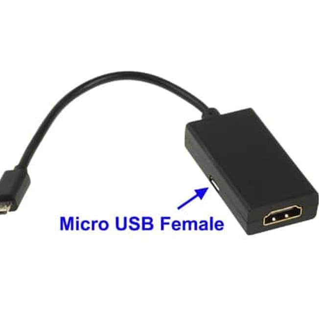 Đầu Chuyển Đổi Micro Usb Sang Hdmi Mhl Cho Điện Thoại Android