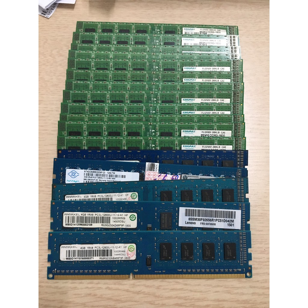 RAM DDR3 4GB Bus 1600/1333bóc máy đẹp | BigBuy360 - bigbuy360.vn