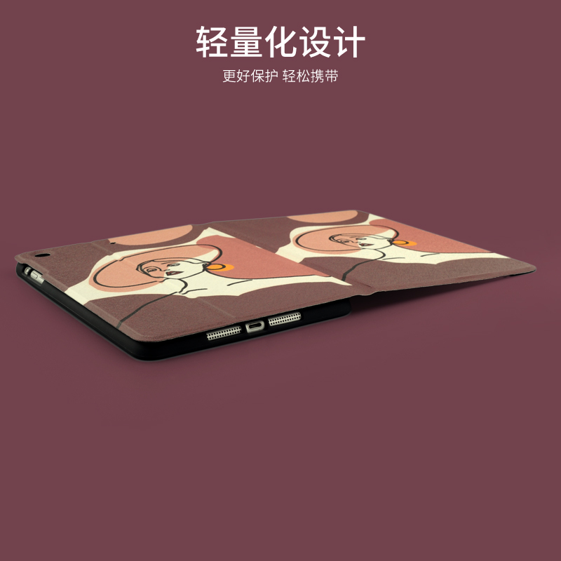 CREATIVE Bao Da Họa Tiết Cô Gái Xinh Xắn Cho Ipad Pro11 Inch 10.2air3air2mini12345ipad234 | BigBuy360 - bigbuy360.vn