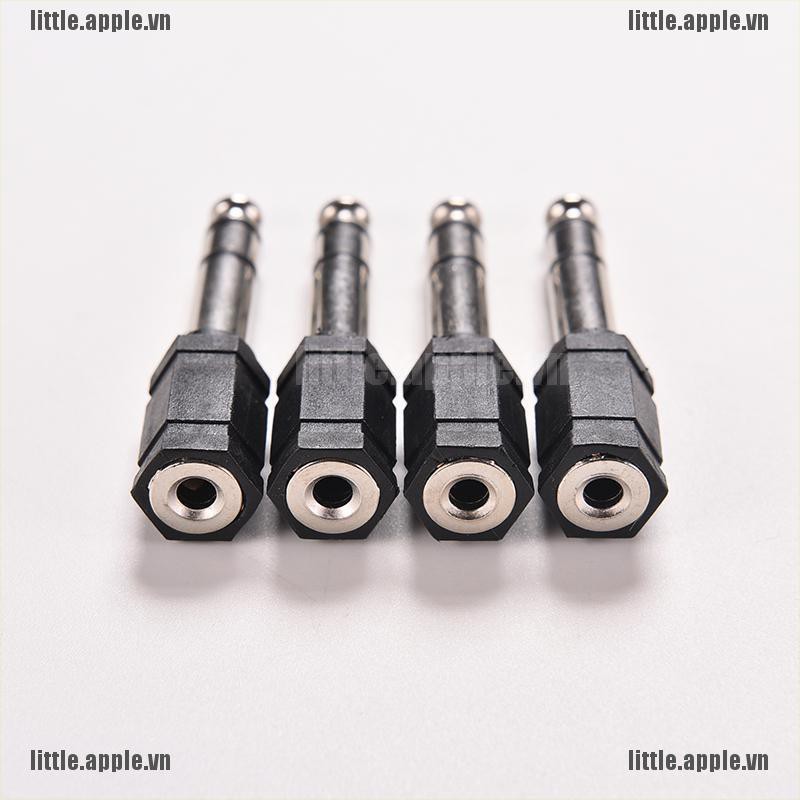 4 Jack âm thanh mini kết nối 6.5mm 1/4 Male và 3.5mm 1/8 Female