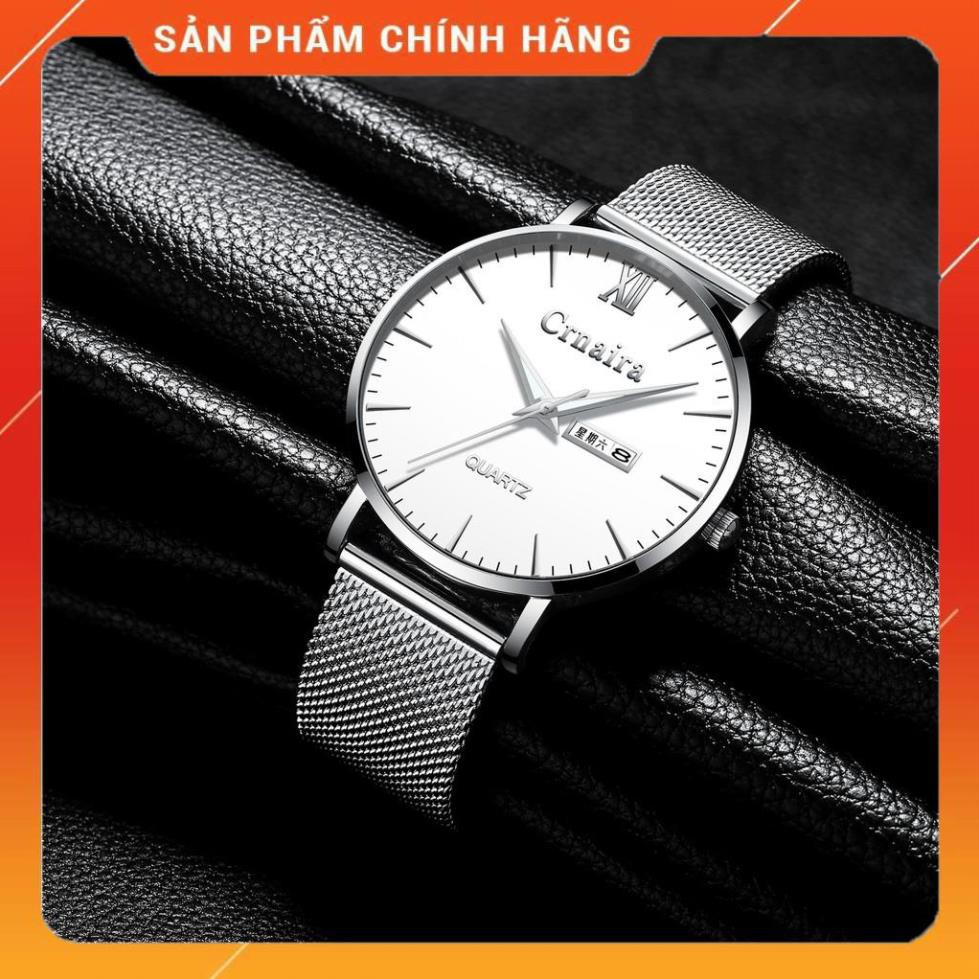 [Hàng Chính Hãng] Đồng hồ nam Crnaira Cr079 hàng chính hãng dây thép đặc ko gỉ [Uy tín về chất lượng] | BigBuy360 - bigbuy360.vn