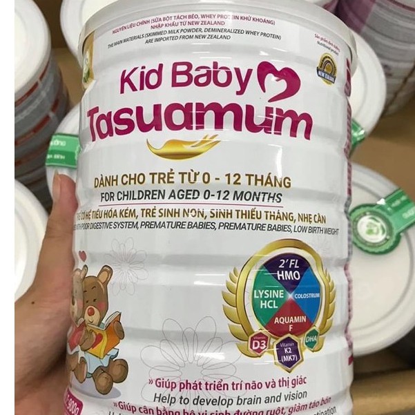 ✅ sữa bột cho trẻ sơ sinh Kid Baby Tasuamum sữa phát triển trí não cho bé trí tuệ toàn diện lon 900G/400G
