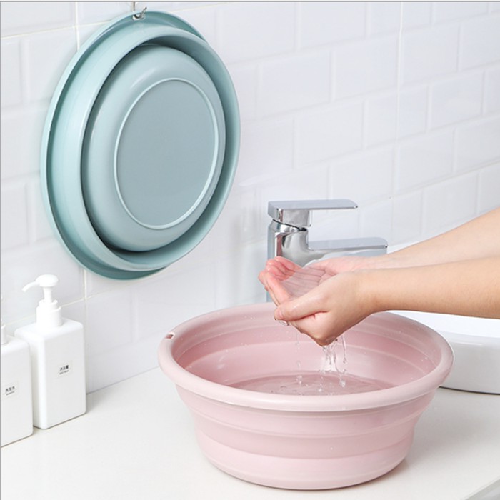 Chậu gấp gọn silicon tiết kiệm không gian cho bé, sinh viên ... tiện lợi #FREESHIP | BigBuy360 - bigbuy360.vn