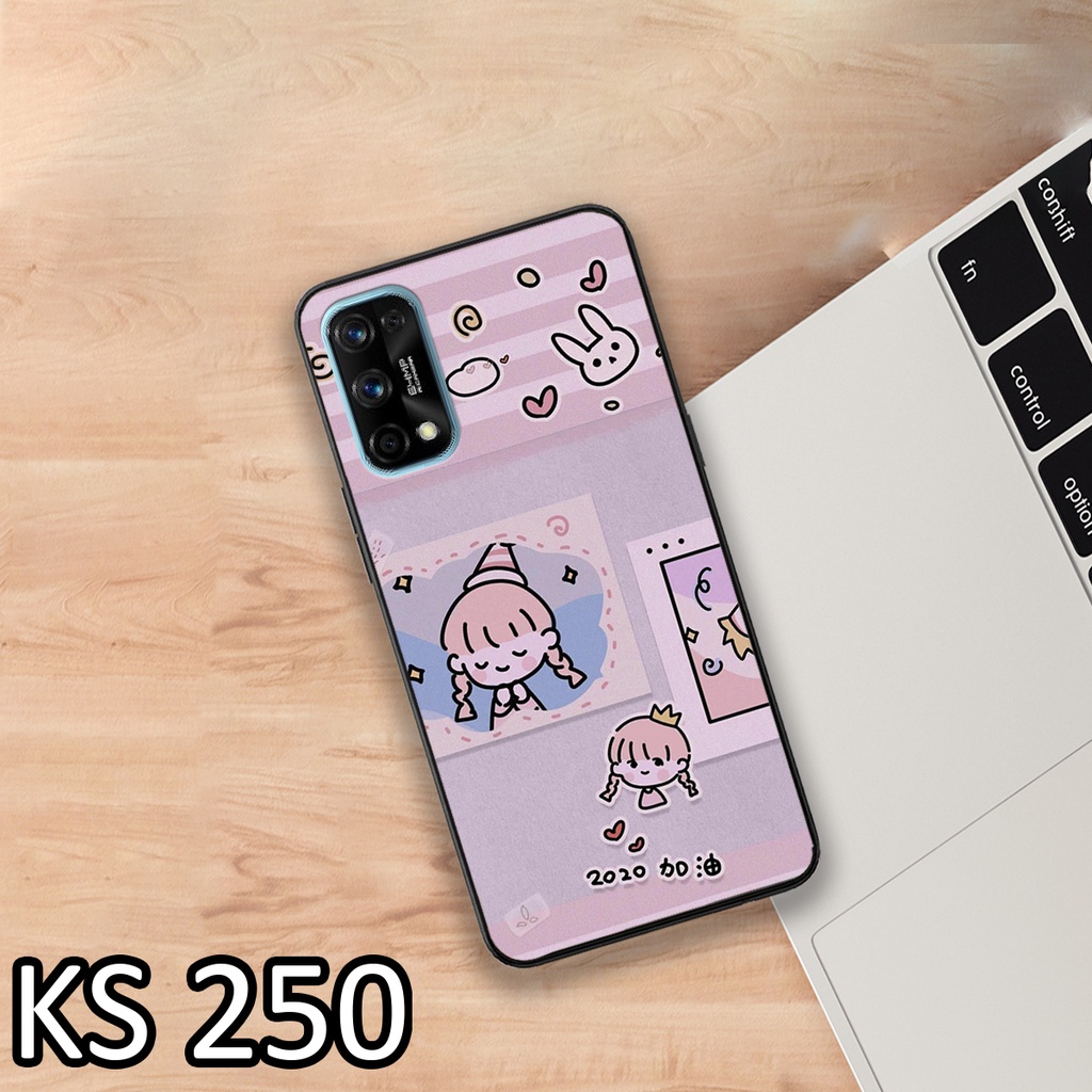 [HOT] Ốp lưng Realme 7/Realme 7i/Realme 7 Pro/Realme 8/Realme 8 Pro/Realme 9i in hình bé gái siêu xinh,  dễ thương