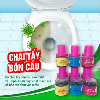 Cốc thả bồn cầu diệt khuẩn khử mùi cao cấp HÀN QUỐC-180g nhiều mùi thơm