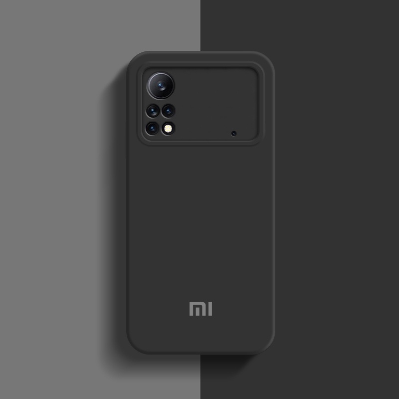 Ốp Điện Thoại Silicon Dẻo Màu Trơn Thời Trang Cho Xiaomi Poco X4 Pro X5 F4 GT 5G Poco C40 C50 M5 M4 Pro 4G