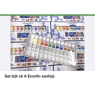 Set bột vẽ Oumaxi 12 màu ( 1 típ 12ml ) vẽ móng tay chân