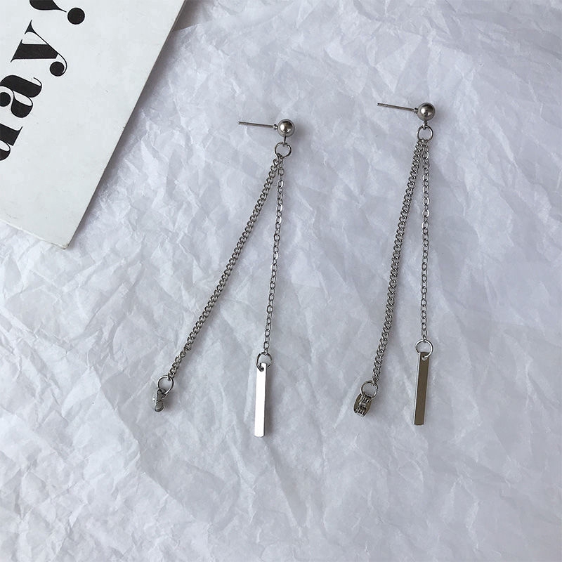 Hoa Tai Dáng Dài Thiết Kế Cá Tính Phong Cách Punk