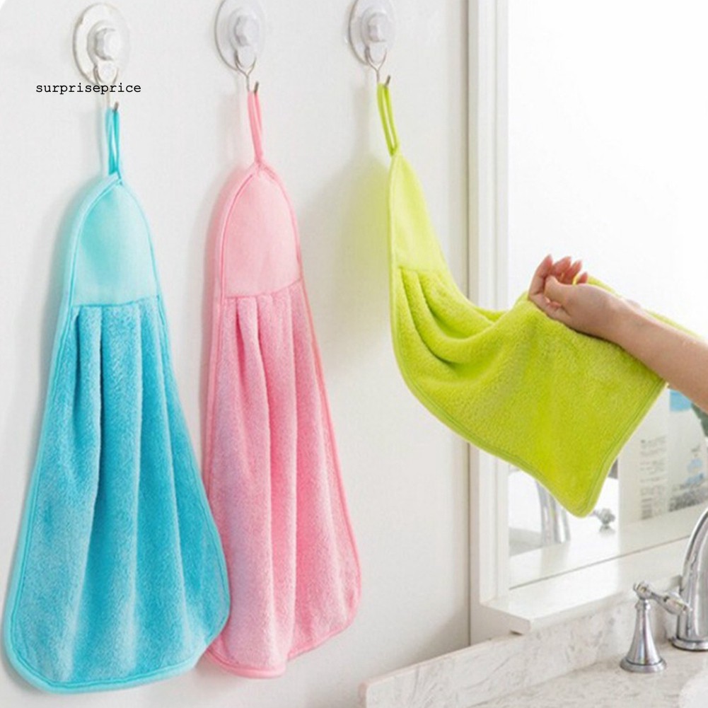 Khăn Lau Tay Treo Tường Bằng Vải Nhung