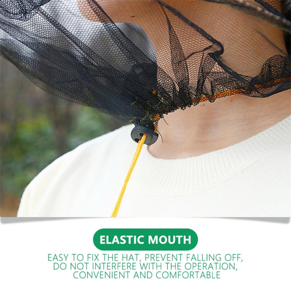 1 Mũ Cao Bồi Chống Ong Đốt / Côn Trùng Bảo Vệ Mặt K2R7