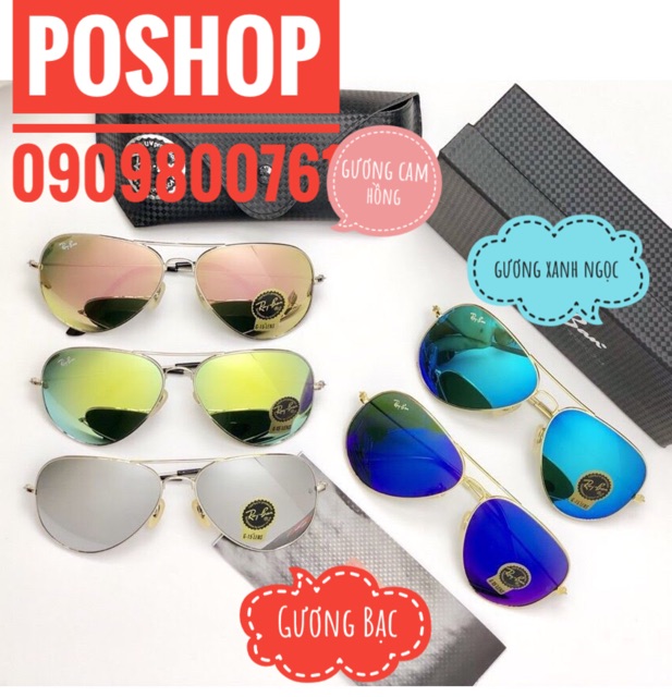 ❌FULLBOX HÃNG❌Mắt kính mát Nam Nữ KÍNH RÂM 3026  tròng kính thuỷ tinh kiểu phi công cao cấp gọng kim loại HOT TREND | BigBuy360 - bigbuy360.vn