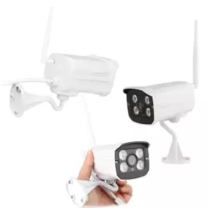 EVKVO - ICSEE XMeye APP Kết nối WIFI Camera giám sát ngoài trời HD 1080P WIFI Bullet IP Camera CCTV Tầm nhìn ban đêm hồng ngoại Metal Waterproof Outdoor Home Security Surveillance Camera IP Phát hiện chuyển động Alarm Đàm thoại hai chiều