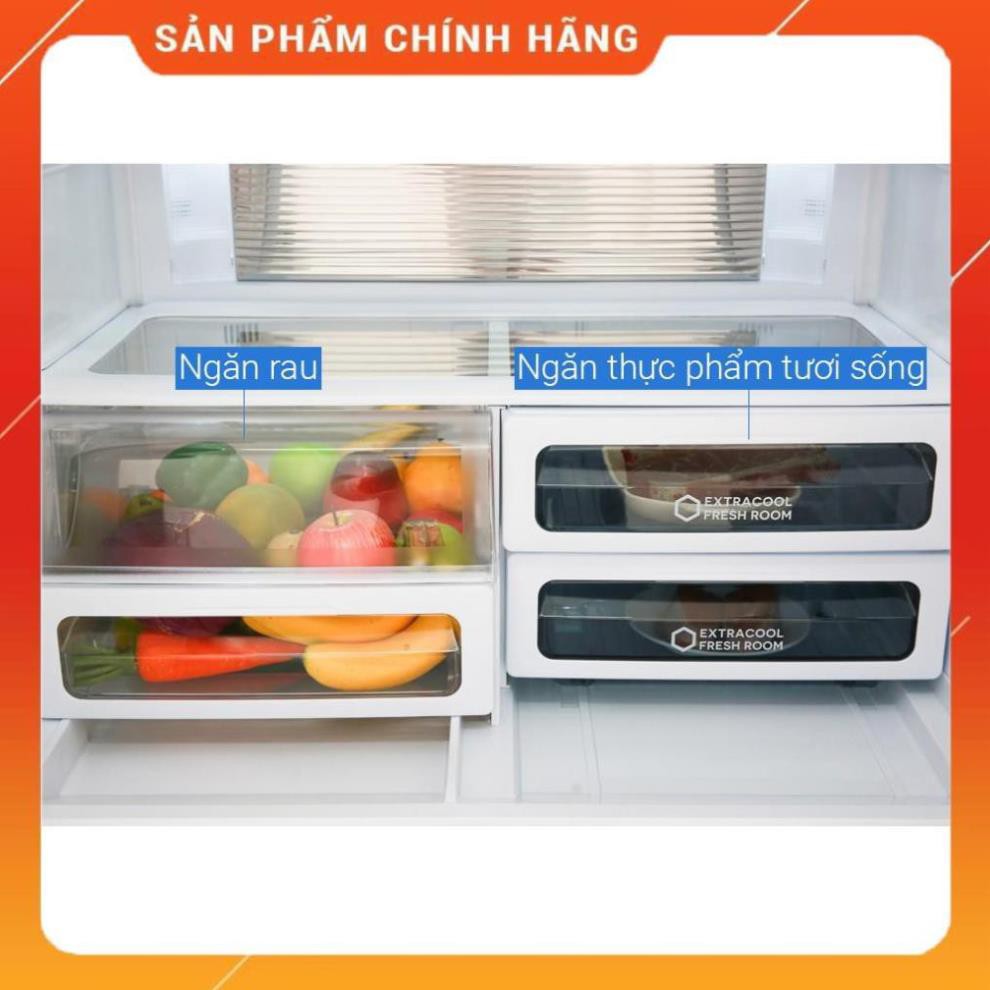 [ VẬN CHUYỂN MIỄN PHÍ KHU VỰC HÀ NỘI ] Tủ lạnh Sharp 4 cánh màu gương đen SJ-FX688VG-BK - [ Bmart247 ] 24/7