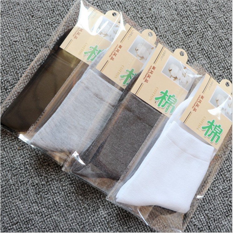 Tất cổ cao cho nam - Chất liệu cotton bông cao cấp, công nghệ khử mùi và chống hôi chân của Nhật Bản 2M THE BASIC