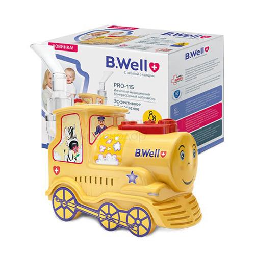 Máy xông mũi họng B.Well Swiss PRO-115 phù hợp với người lớn và trẻ em, bảo hành 3 năm - MEDICAL