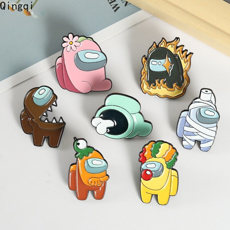 Ghim cài áo Miss Zoe hình nhân vật hoạt hình ngộ nghĩnh