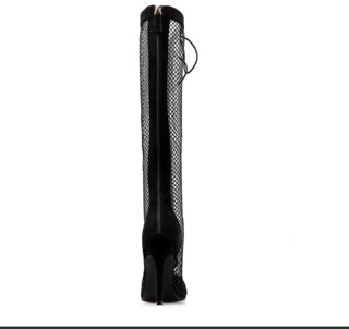 Giày boots cao gót chiến binh