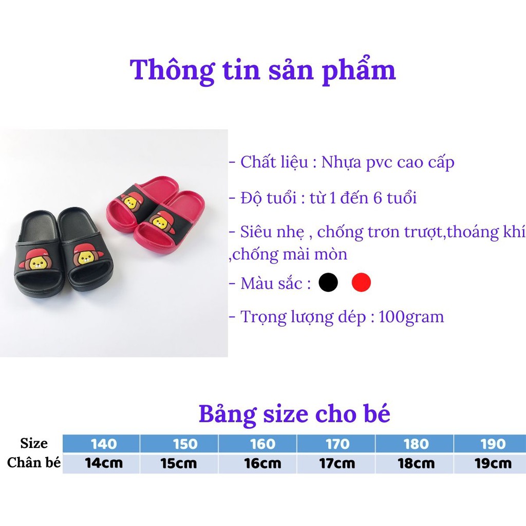 Dép Cho Bé ChiKoKu Từ 12 Tháng Đến 6 Tuổi,Siêu Nhẹ,Thoáng,Chống Trơn Trượt