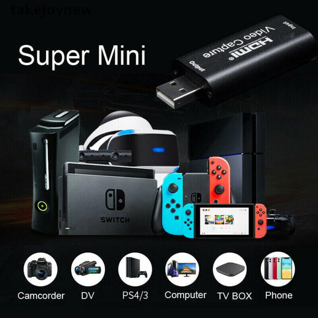 Thẻ Chuyển Đổi Video Hdmi Sang Usb 1080p Cho Game / Live Stream