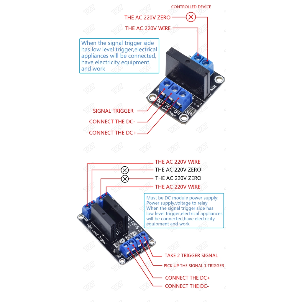 Mô Đun Rơ Le Thể Rắn 5v 1 2 4 8 Kênh Omron Ssr 250v 2a Cho Arduino | WebRaoVat - webraovat.net.vn