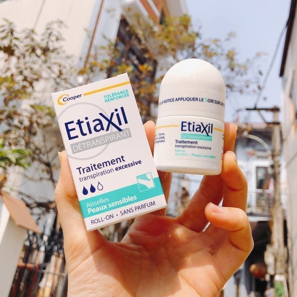 Lăn Khử Mùi Cho Da Thường, Da Nhạy Cảm và Da Siêu Nhạy Cảm EtiaXil 15ml