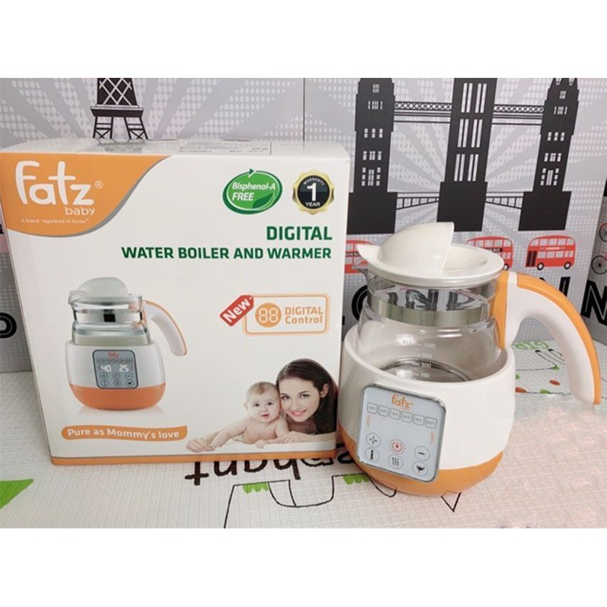 BÌNH ĐUN VÀ HÂM NƯỚC ĐIỆN TỬ FATZ BABY