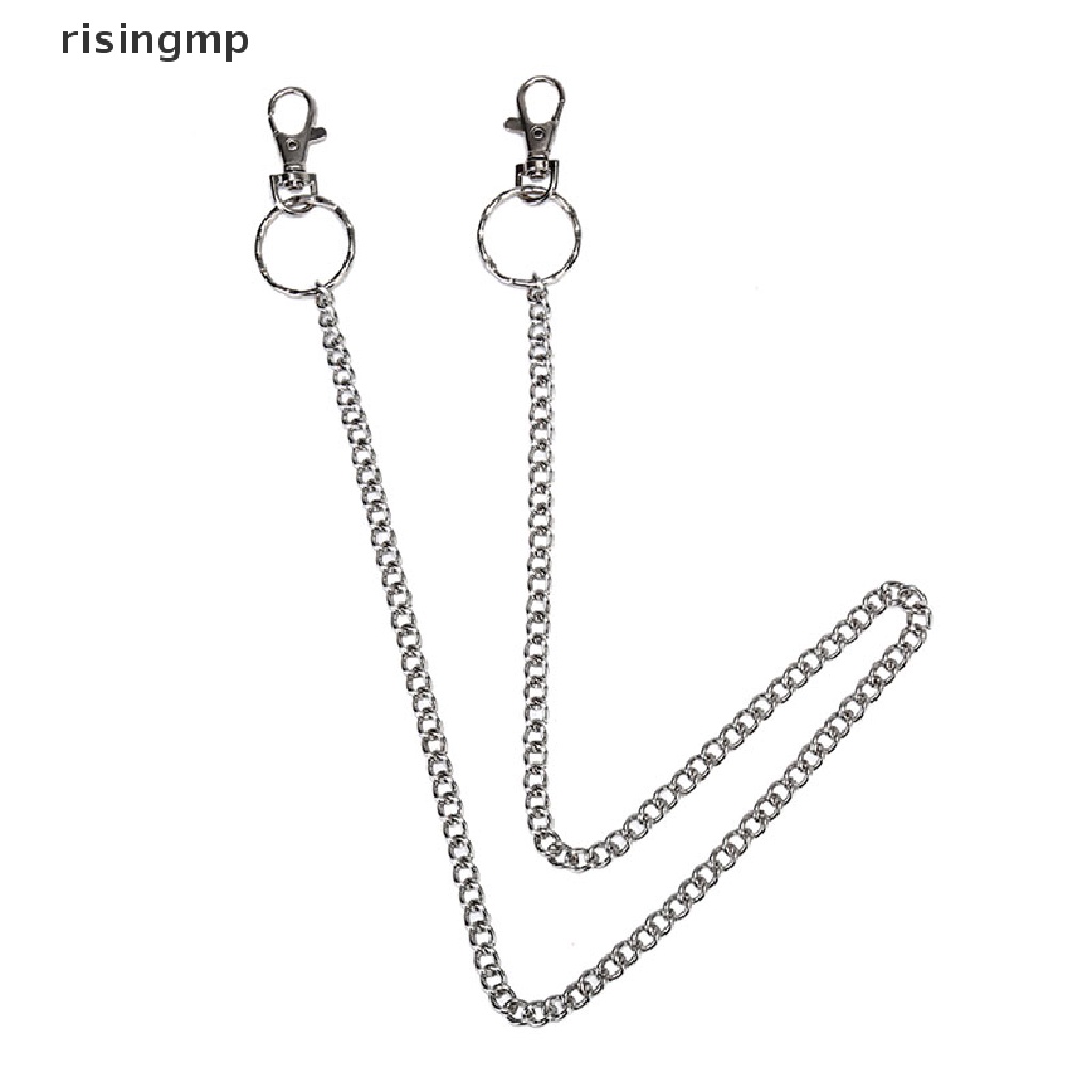 Dây Xích Kim Loại Đeo Thắt Lưng Quần Jean Phong Cách Punk Hiphop Cá Tính ♨Trên đó