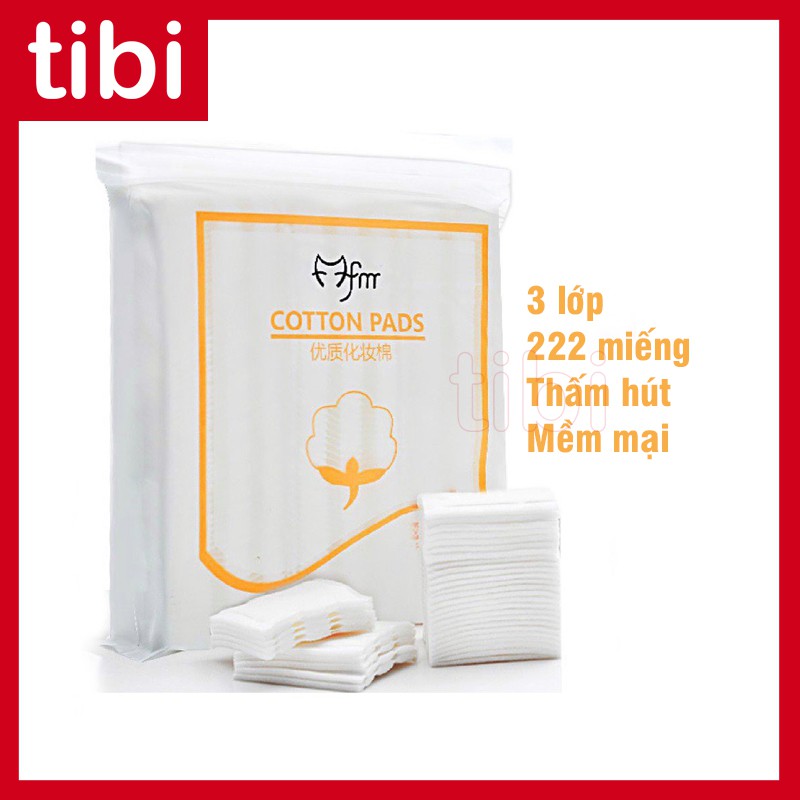 Bông tẩy trang Cotton Pads 222 miếng