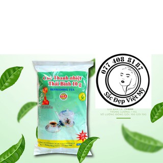 [FREESHIP]Trà Thảo Mộc Thanh Nhiệt Mát Gan Lợi Tiểu Giảm Táo Bón Thái Bình Dạng Túi Lọc 100 gói x 10gr