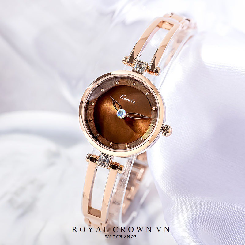Đồng hồ nữ Kimio 6482 đính đá đeo tay cực xinh (Bảo hành 12 tháng + Tặng kèm pin) | BigBuy360 - bigbuy360.vn