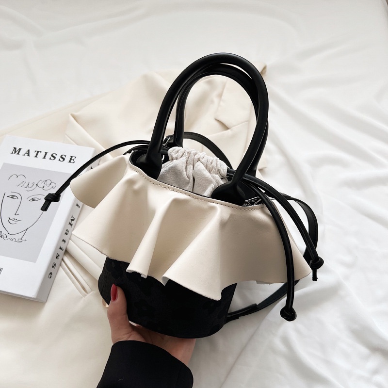 Túi Đeo Vai Phối Ren Phong Cách Hàn Quốc Thời Trang Cho Nữ